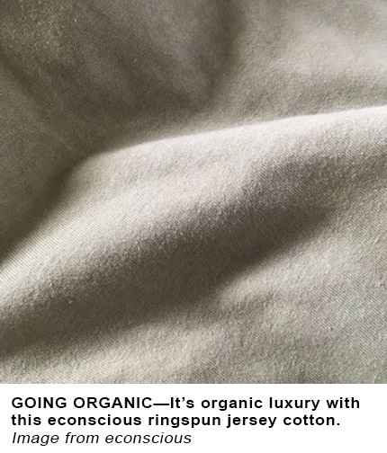 Organic Cotton Ringspun/econscious