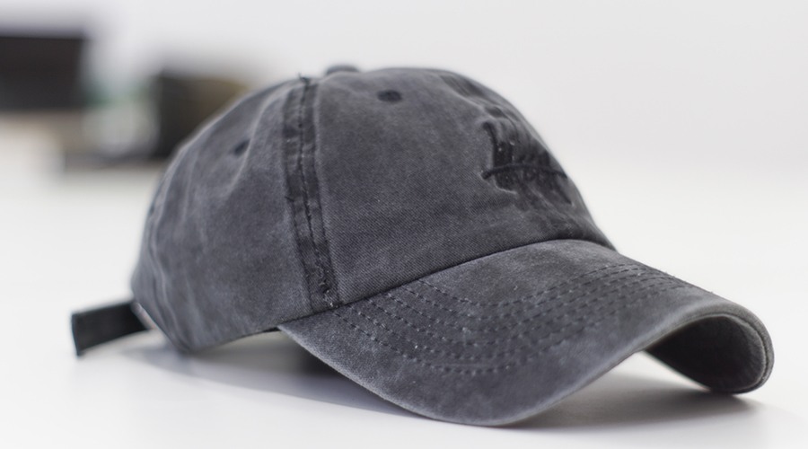 Grey sales dad hat