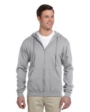 Jerzees 993 8 oz., 50/50 NuBlend Full-Zip Hoodie