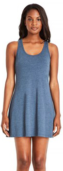 Next Level Apparel 6734 Ladies' Triblend Racerback Tank Dress